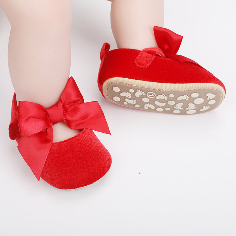 Red Fashionable Baby Girl's Shoes SH7142D