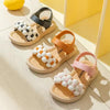 New Fashion Pink Soft Soled Baby Girls Summer Buckle Sandals SDL7580C