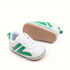 Infant White Simple Sports  - Non-Slip Rubber Sole Shoes SH7163H