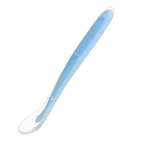 2 Pc Blue Silicone Spoons Soft and Flexible Set FS106A