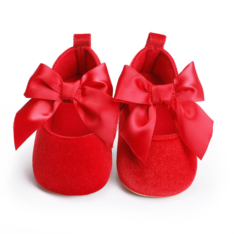 Red Fashionable Baby Girl's Shoes SH7142D