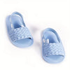 Casual Solid Color Open Toe Walking Slippers SLP8016A
