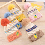 Yellow Warm Hat with Fleece Lining Warm Cap CP5074E