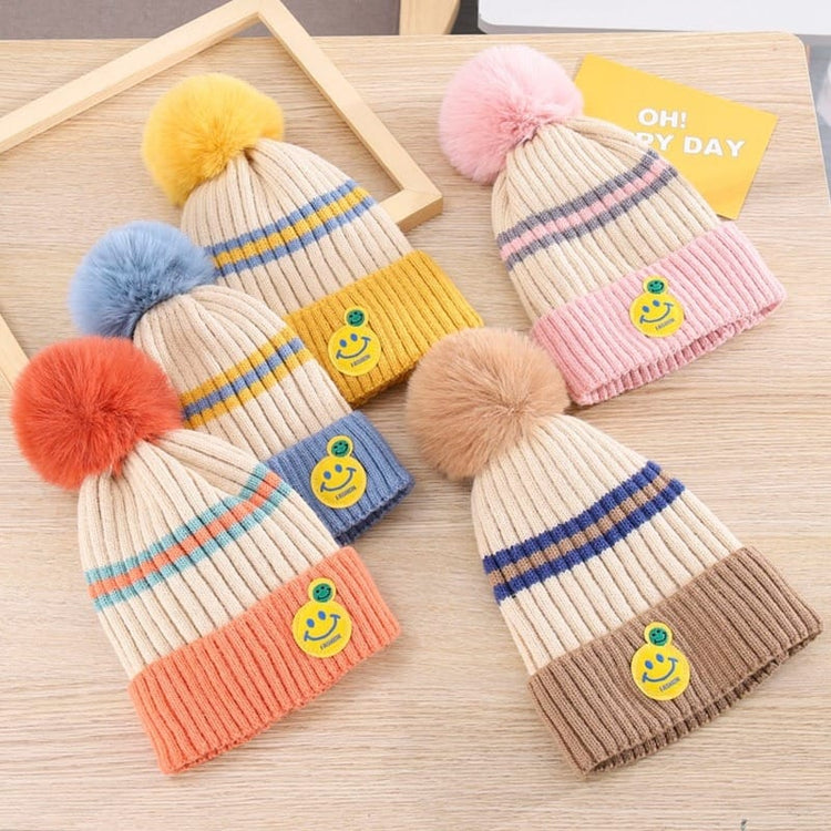 Orange Winter Warm Hat with Fleece Lining Warm Cap CP5074B