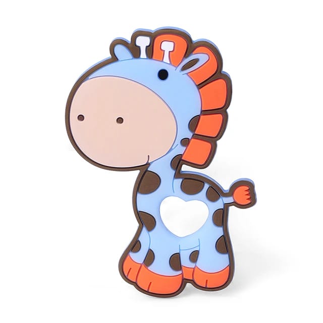 Blue Giraffe Baby Silicone Teethers BPA Free BCP1030B