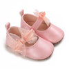 Pink Bow Style Booties BTS9116A