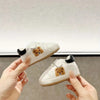 White & Black Bear Shoes SH7153A