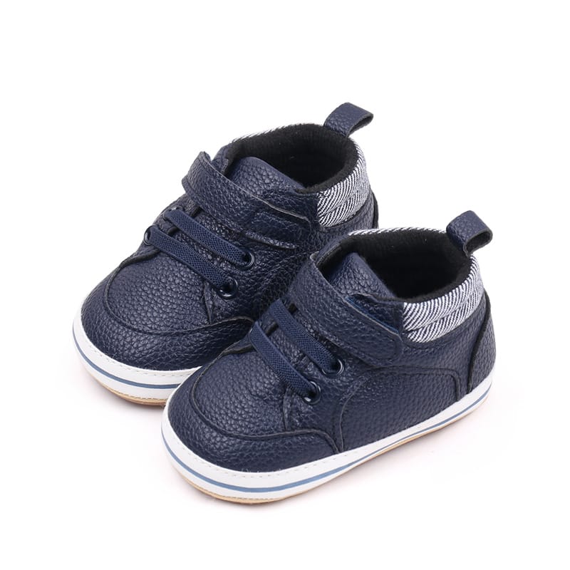 High Ankle Navy Shoes SH7066E