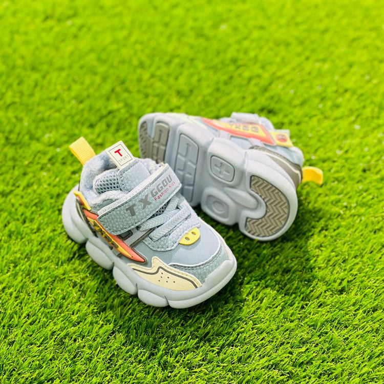 TX Silver Blue Jogger Shoes SH7040A