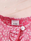 A Set of Three Sweet Sleeveless Ruffled Short Jackets for Girls, Paired with a Sleeveless Butterfly-Shaped Mesh Dress And a Headband FD6107C