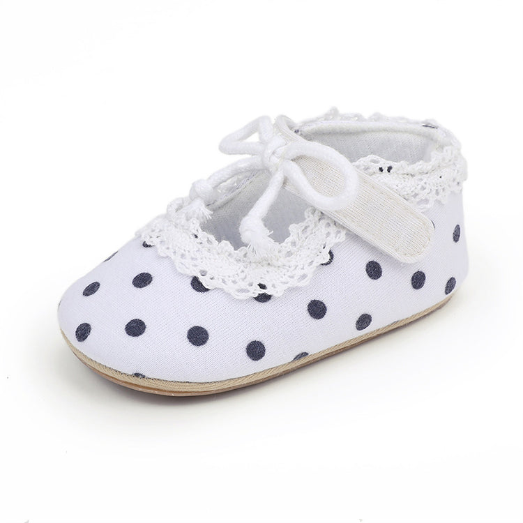 White Princess Lovely Toddler Baby Girls Shoes SH7143C