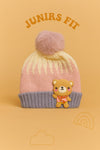 Pink Baby Cartoon Fashion Knitted Warm Winter Wool Cap (6 Months -3 Years) CP5094C