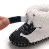 Navy Blue & White Toddlers Winter Fashionable Boys And Girls Shoes SH7155A