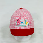 Fashion Baby Red & White Bling Cap CP5024B