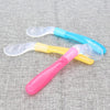 Blue Baby Silicone Feeding Cutlery Feeding Utensils Feeding Spoon Tableware FS110A