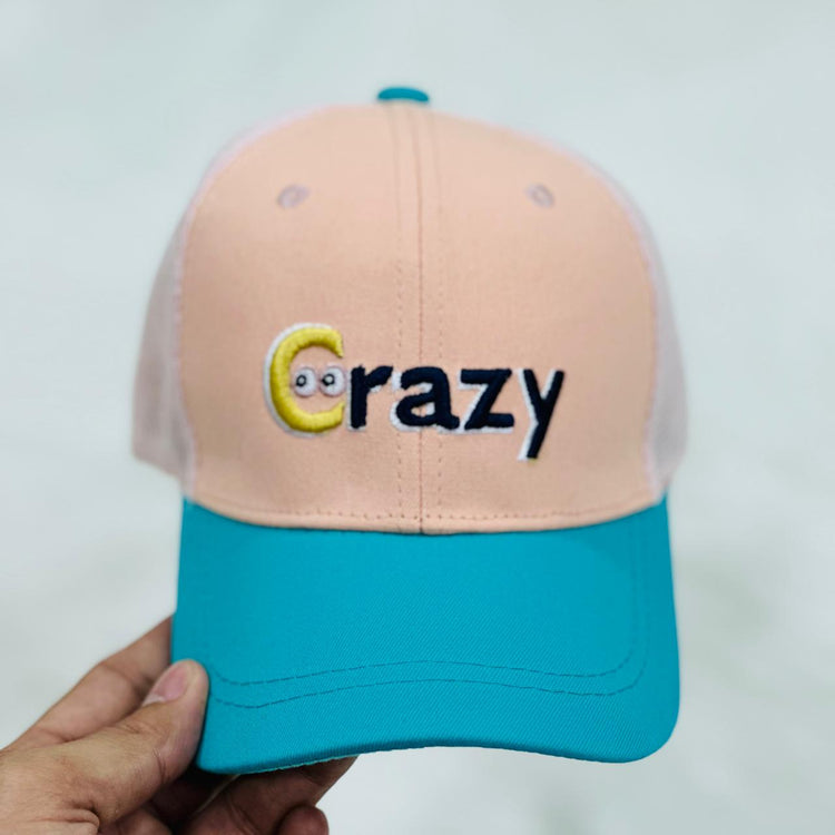 Girl's Pink & Ferozi Baseball Cap CP5043E