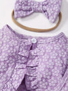 3pcs Girls' New Spring and Autumn Season Customized Three-dimensional Butterfly Embroidery Mesh Dress FD6102H