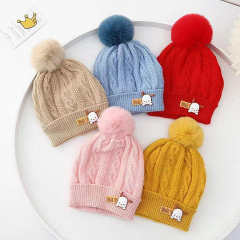 Baby Day Fashion Warm Winter Wool Cap (0 Months - 24 Months) CP5093