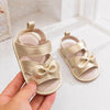 JF Golden Bow Summer Rubber-Sole Sandals for Girls SDL7587A
