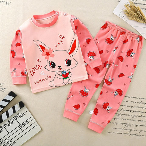 Pink Love Watermelon Shirt & Trouser 2 Pc Set NS6048C