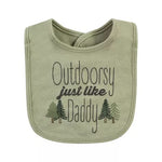 HB Drooler Bib, 5-Pack, Daddy's Little Explorer, Pack of 5 BB2025B