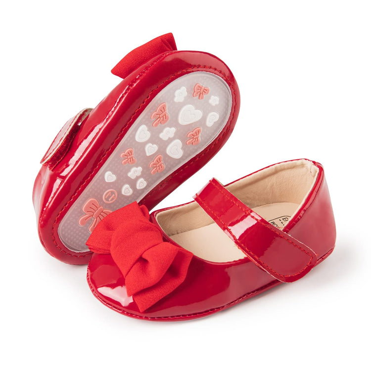 Red Butterfly Bow Shoes SH7110E