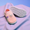 Pink Baby Soft Bottom Walking Sneakers Toddler Rubber Sole Cartoon Character First Walkers Infant Shoes SH7168F