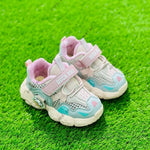 Pink with Duck Face Jogger Shoes SH7046B