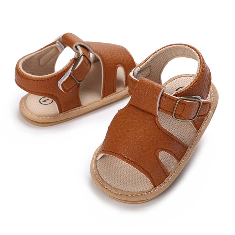 Brown Color Summer Sandals SDL7516A