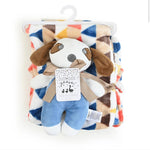 DD Hooded Toy Face Plush Blanket TB6518B