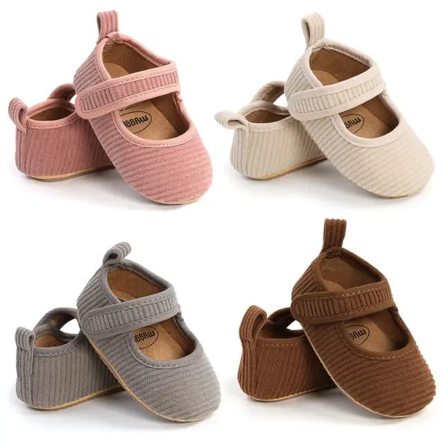 Gray Toddler Baby Girls Shoes SH7145A