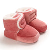 Baby's First Winter Boots - Plush Soft Sole, Breathable Fabric, Ankle-High with Closure Warm Shoes SH7131D