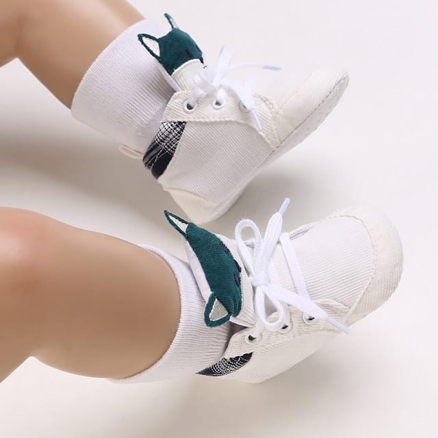 White Baby Toddler Warm Booties BTS9111A