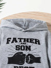 2pcs Boys' Spring/Autumn Fashion Simple Sport Letter Pattern Hoodie and Long Pants Set, Perfect for Outdoor TS6038E