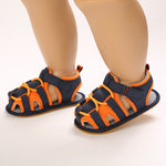 Orange & Blue Sandals SDL7508C