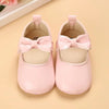 Fashionable Flat Booties with a Bow for Girls BTS9119A