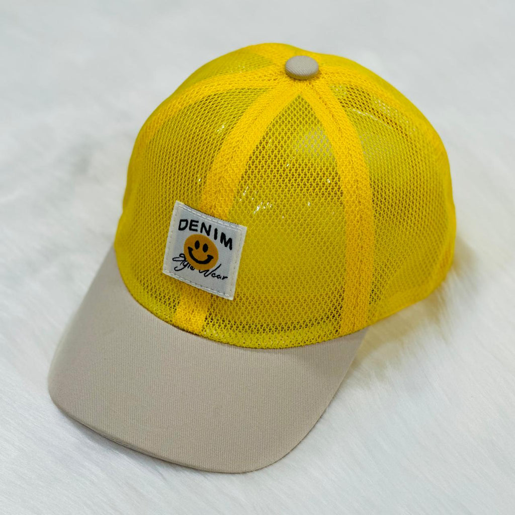 Yellow Children Baseball Cap CP5056