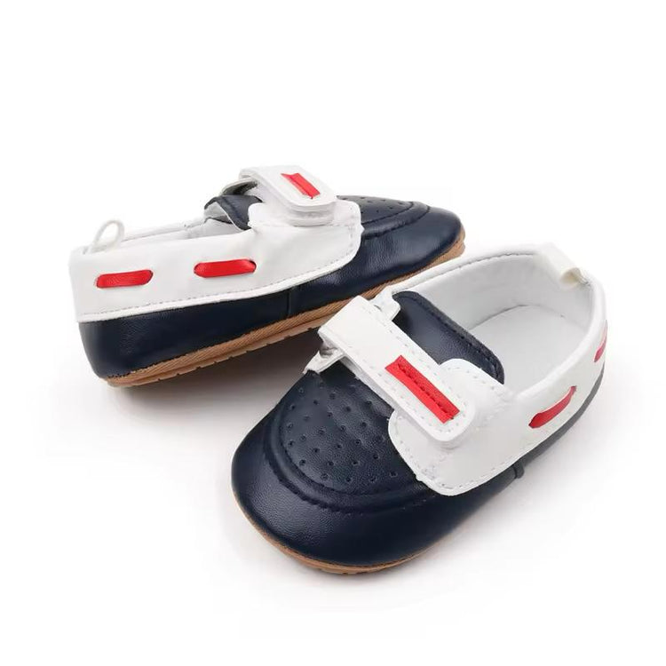 Blue & White High Quality Infant Walking Shoes SH7116C