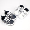 White Booties with Laces BTS9079B