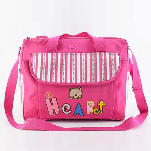 Baby Heart Pink Diaper Bag BG5503