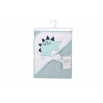 HB Sea-green Dino Hooded Towel TB6505B