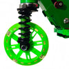 Green Adjustable 3 Wheel Foot Kick Scooter For Children Boys & Girls (3-8 Years) BCP1060C