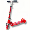 Red Adjustable 3 Wheel Foot Kick Scooter For Children Boys & Girls (3-8 Years) BCP1060D