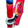 Red Adjustable 3 Wheel Foot Kick Scooter For Children Boys & Girls (3-8 Years) BCP1060D