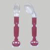 Brown Baby Soft Silicone Spoons Set FS108A